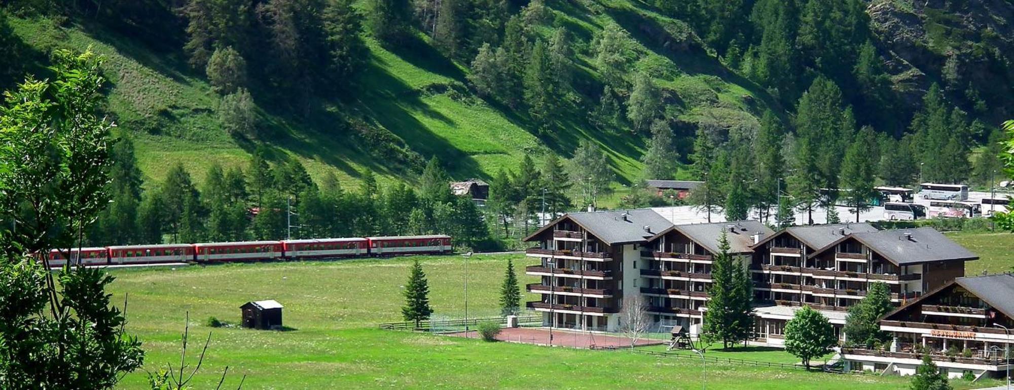Monte Rosa Taesch, Apartments Mit Wellness Bereich Dış mekan fotoğraf