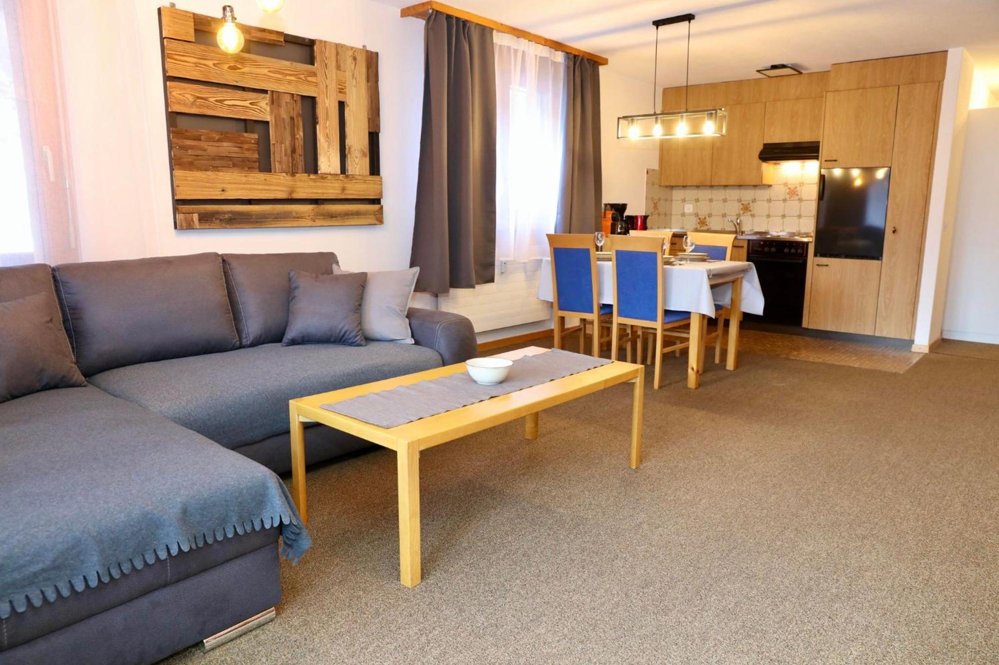 Monte Rosa Taesch, Apartments Mit Wellness Bereich Oda fotoğraf